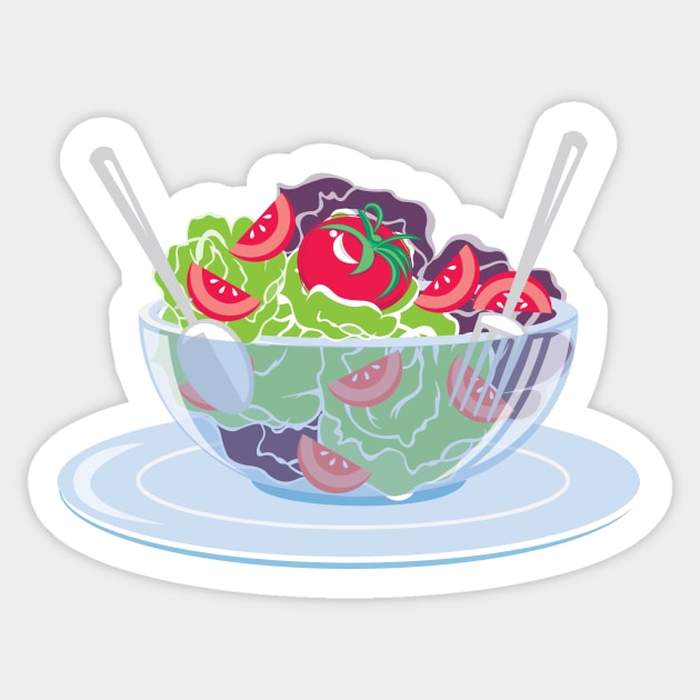 Salad Sticker by snowshade